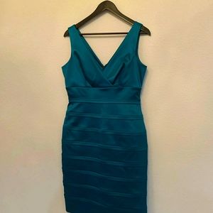Calvin Klein teal dress